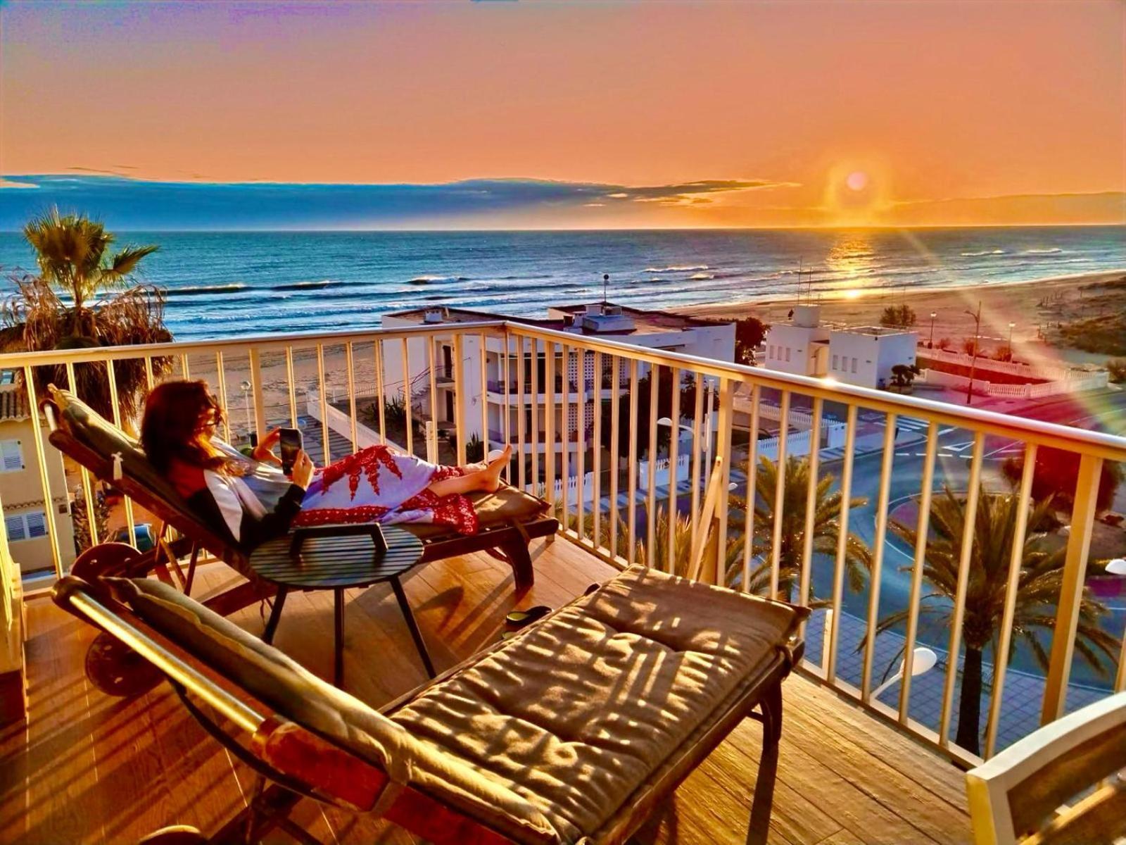 Ap-1 Ximoapartments Con Vistas Panoramicas Al Mar 奥利瓦 外观 照片